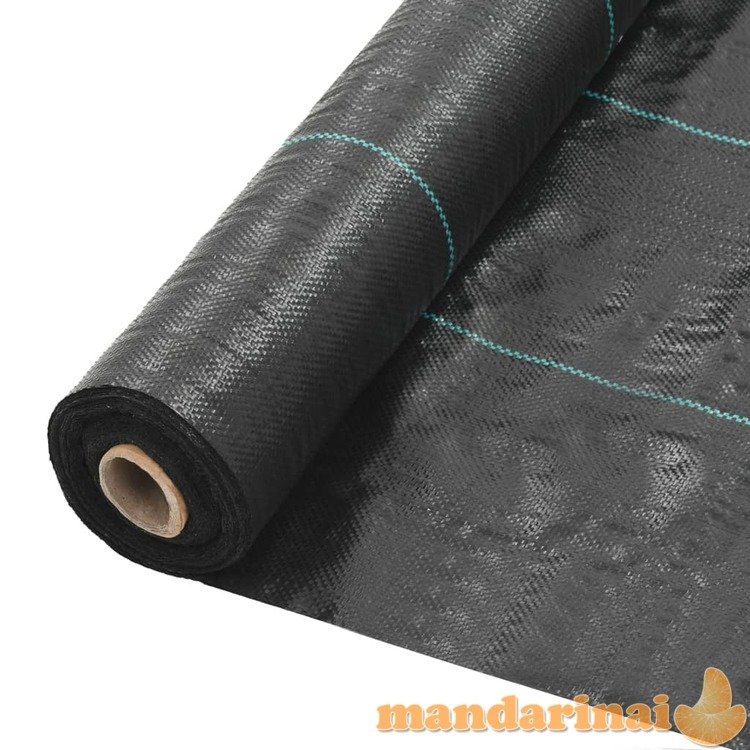 Agroplėvelė nuo piktžolių ir šaknų, juoda, 1x50 m, pp