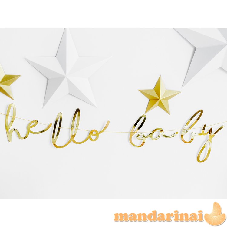 Decoration Stars, gold (1 pkt / 6 pc.)