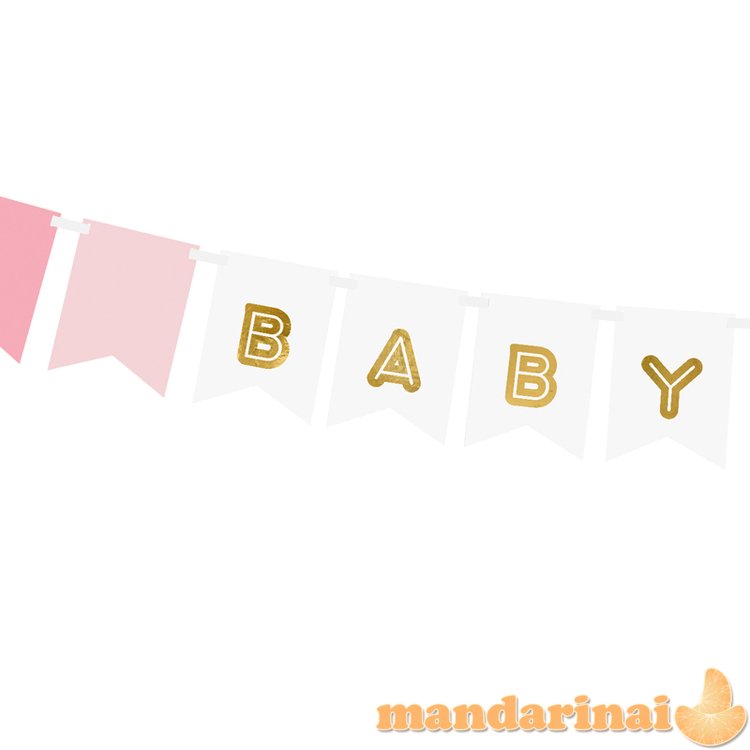 Banner Baby Girl, mix, 15 x 175 cm