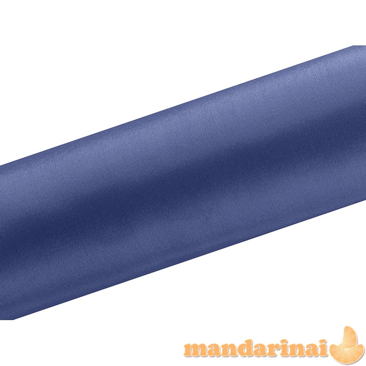 Satin Plain, dark blue, 0.16 x 9m (1 pc. / 9 lm)