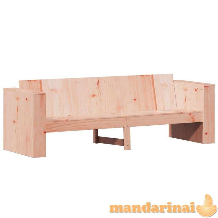 Trivietė sodo sofa, 189x60x62cm, douglas eglės medienos masyvas