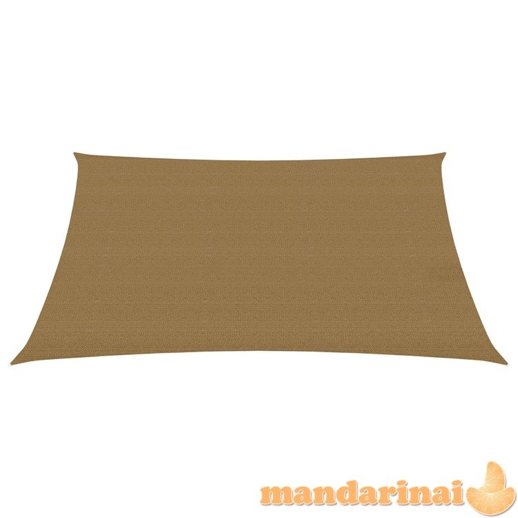 Uždanga nuo saulės, taupe spalvos, 2x3m, hdpe, 160g/m²