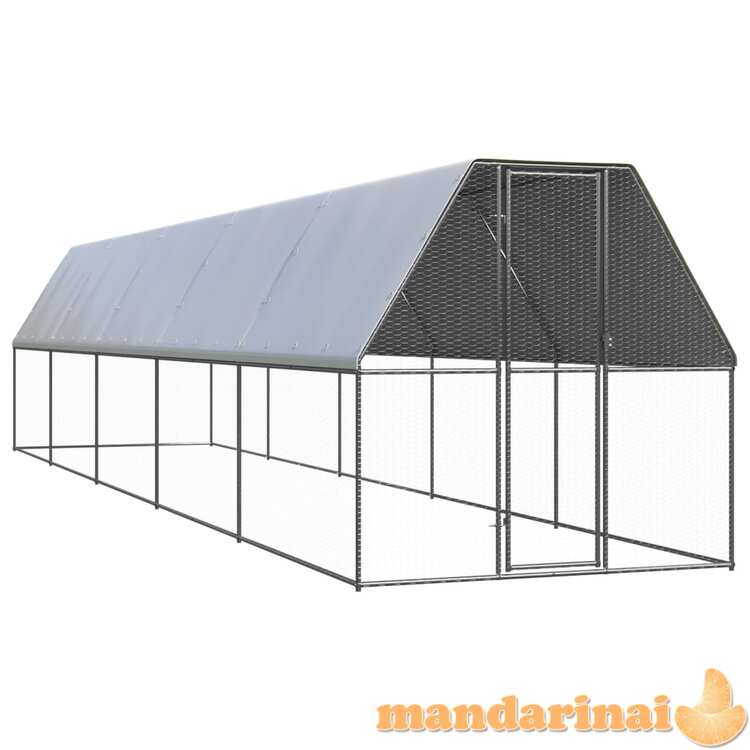 Lauko narvas viščiukams, 2x10x2m, galvanizuotas plienas