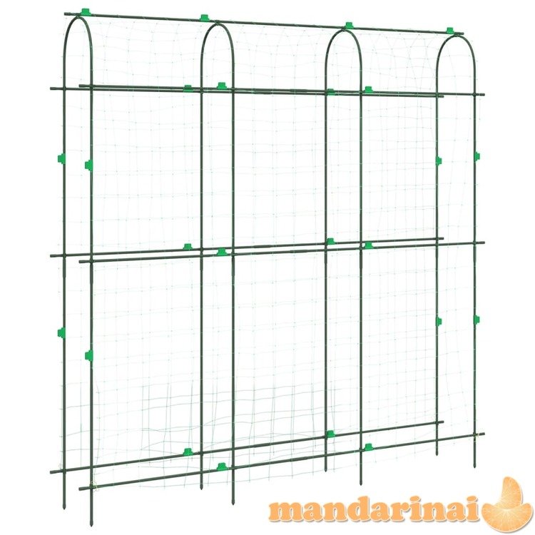 Sodo grotelės vijokliniams augalams, 181x31x182,5cm, plienas