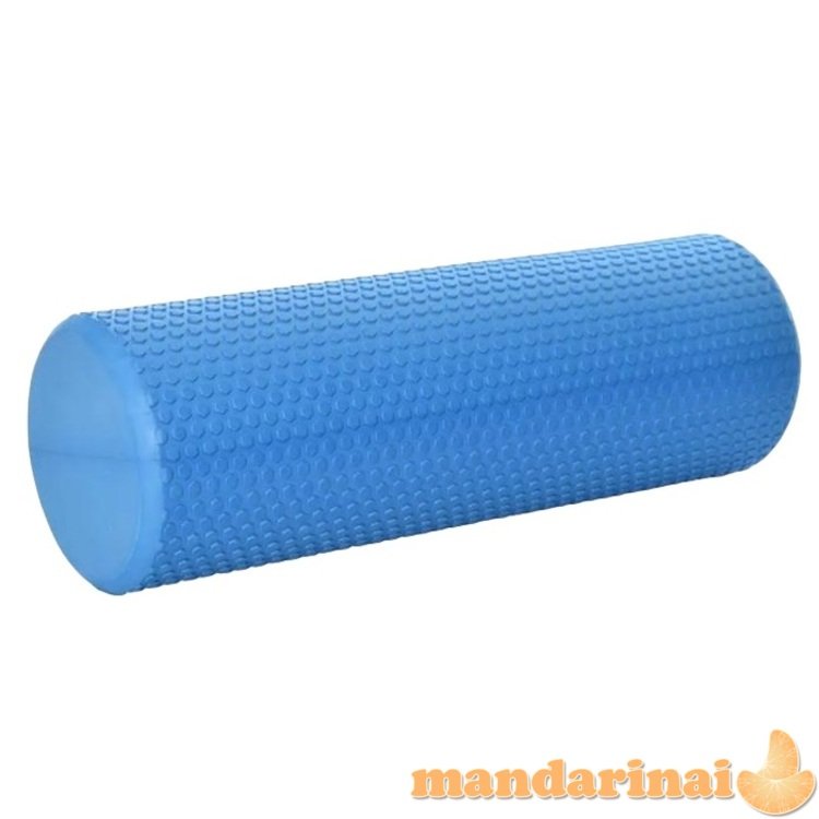 Masažinis jogos volas SANRO Foam roll 45*15cm Mėlynas