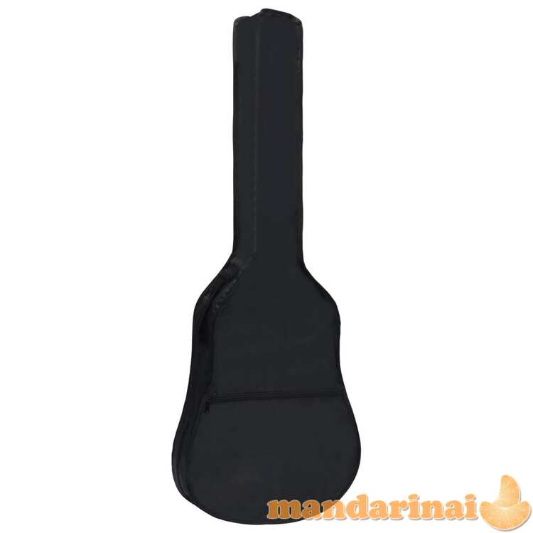 Gitaros dėklas 3/4 dydžio gitarai, juodas, 94x35 cm, audinys