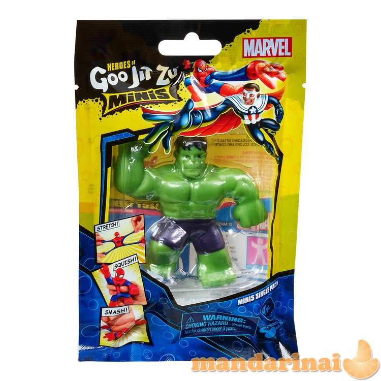 HEROES OF GOO JIT ZU MINI Marvel figūrėlė, W5