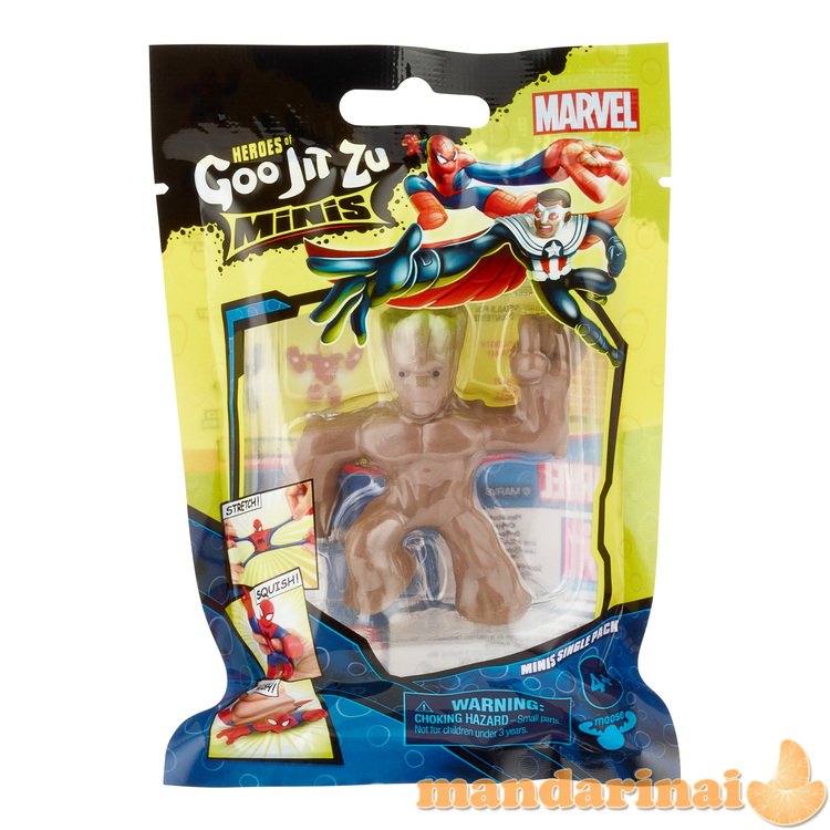 HEROES OF GOO JIT ZU MINI Marvel figūrėlė, W5