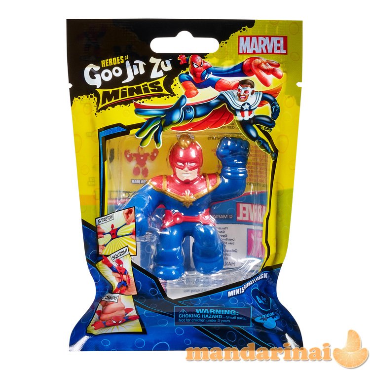 HEROES OF GOO JIT ZU MINI Marvel figūrėlė, W5