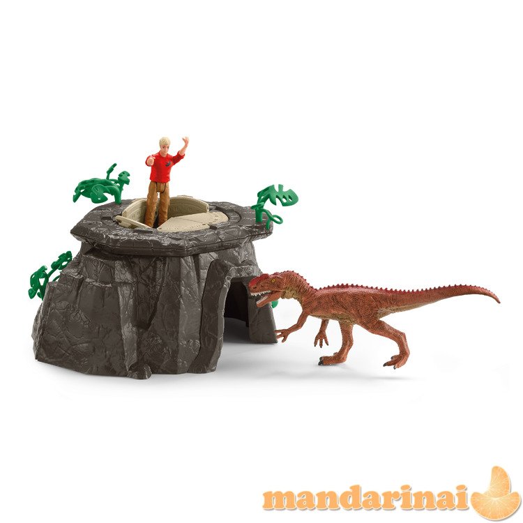 SCHLEICH DINOSAURS Dinozaurų šventyklos užkariavimo mega rinkinys