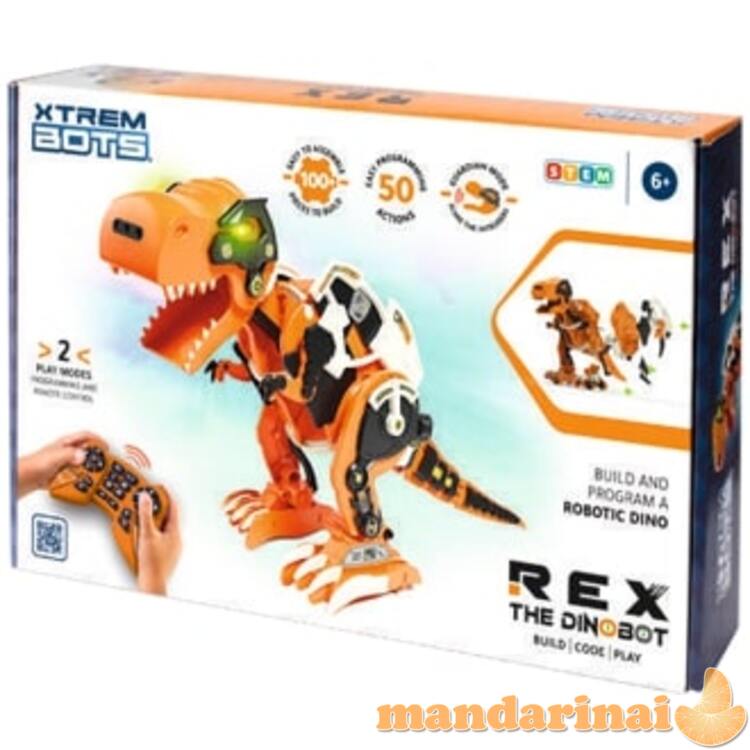 XTREM BOTS Robotas-tiranozauras Rex