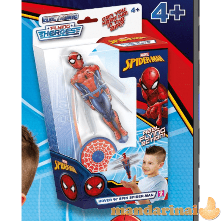 FLYING HEROES skraidanti figūra Hover and Spin - Spider-Man