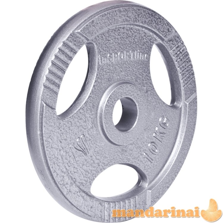 Plieninis svoris grifui 30mm inSPORTline Hamerton 10kg