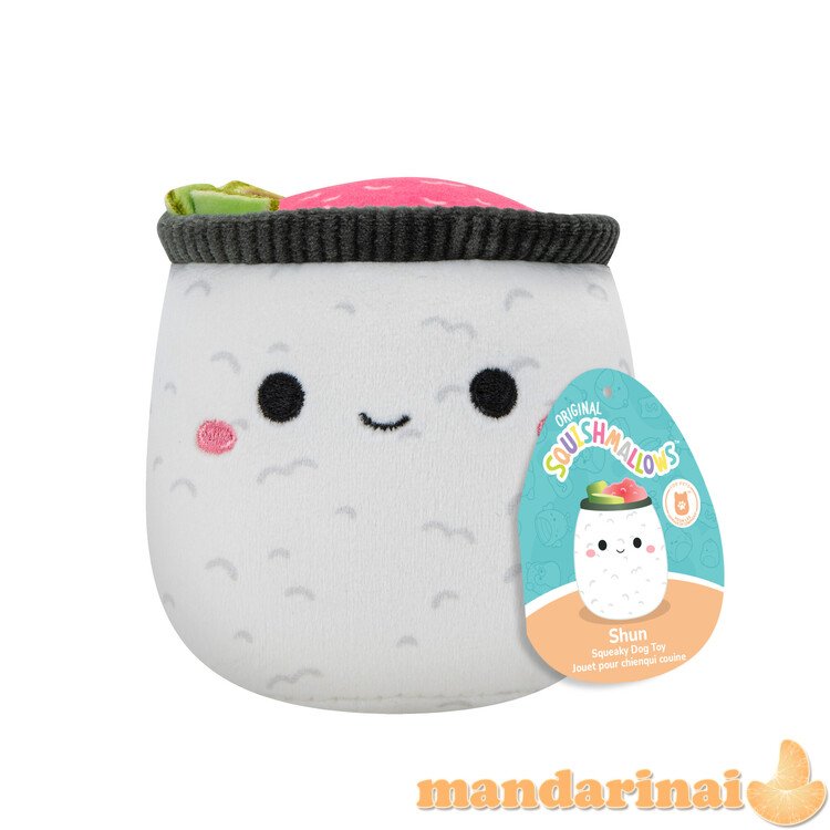 SQUISHMALLOWS Šuns žaislai, 9 cm, 2 vnt.