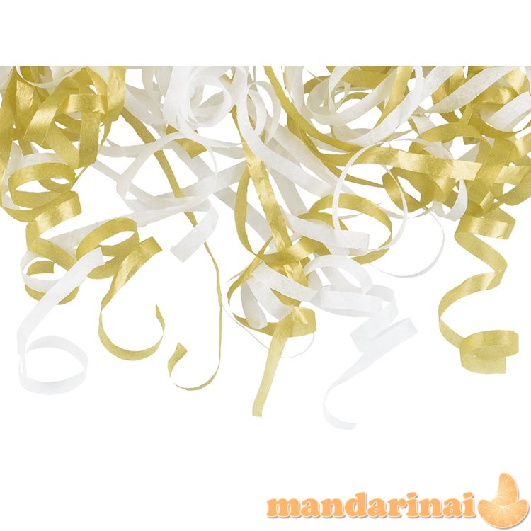 Hand throw streamers, mix, 25 cm