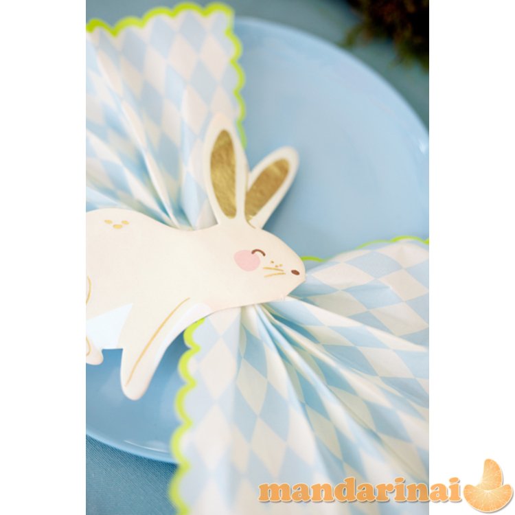 Napkins Bunny, mix, 14x15 cm (1 pkt / 20 pc.)