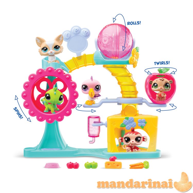 LITTLEST PET SHOP rinkinys Fun Factory Playground