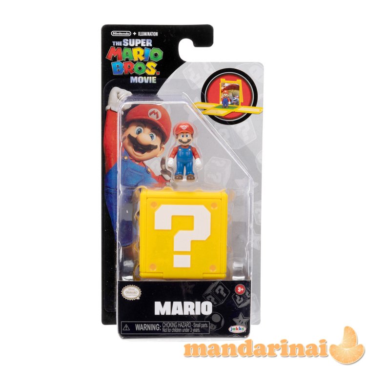 SUPER MARIO MOVIE Figūrėlė, 3 cm