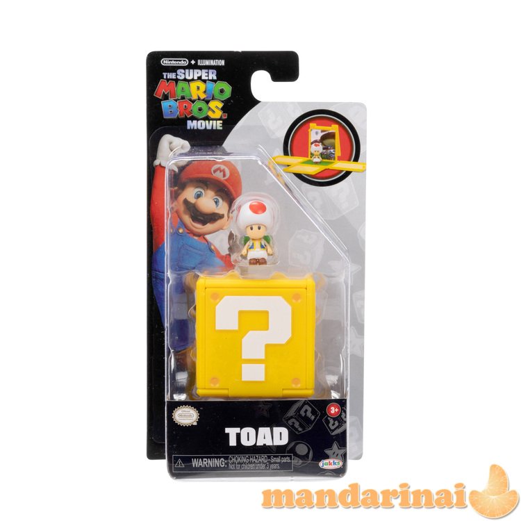 SUPER MARIO MOVIE Figūrėlė, 3 cm