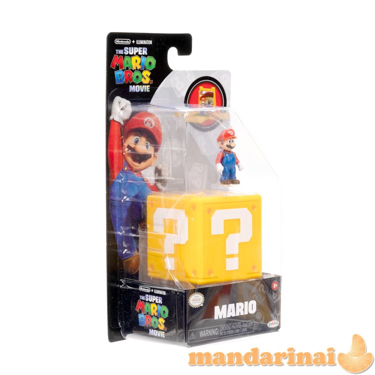 SUPER MARIO MOVIE Figūrėlė, 3 cm