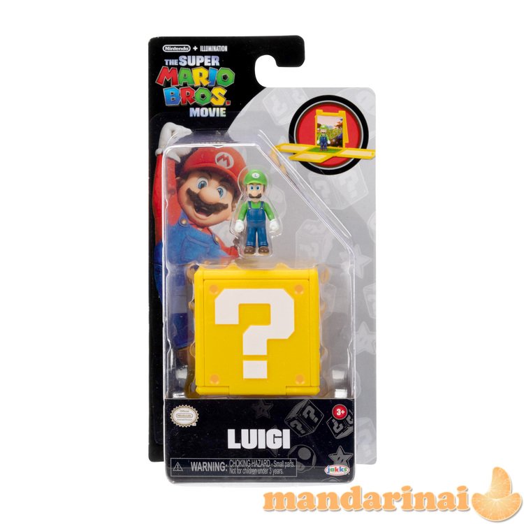 SUPER MARIO MOVIE Figūrėlė, 3 cm