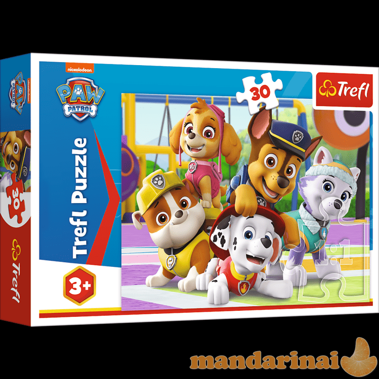 TREFL PAW PATROL Dėlionė „Šuniukas-patrulis“, 30 det.