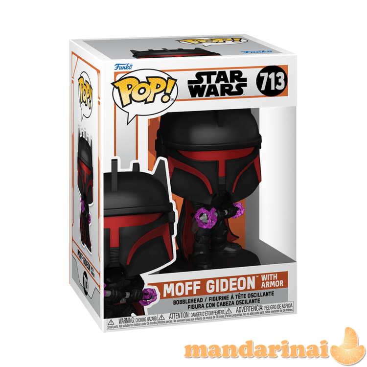 FUNKO POP! Vinilinė figūrėlė: The Mandalorian - Moff Gideon w/Armor