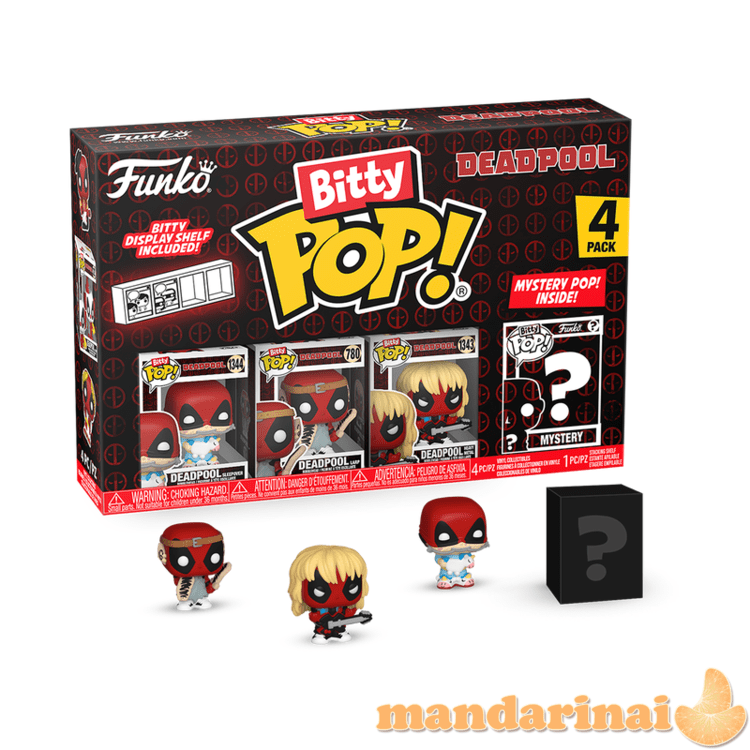 FUNKO Bitty POP! Figūrėlių rinkinys: Marvel - Deadpool