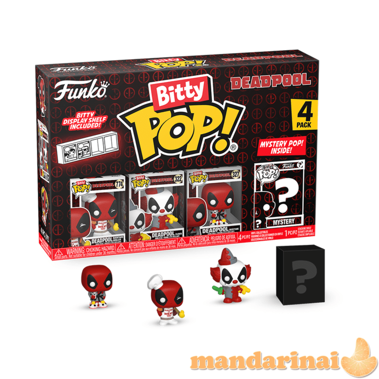 FUNKO Bitty POP! Figūrėlių rinkinys: Marvel - Deadpool