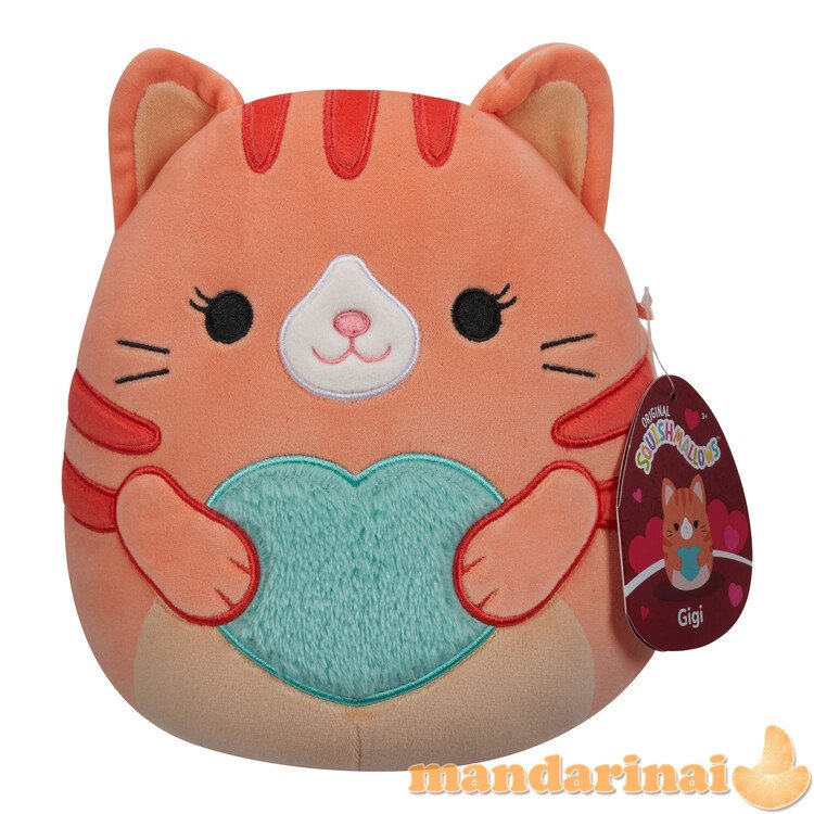 SQUISHMALLOWS Valentino dienos pliušinis žaislas, 12 cm