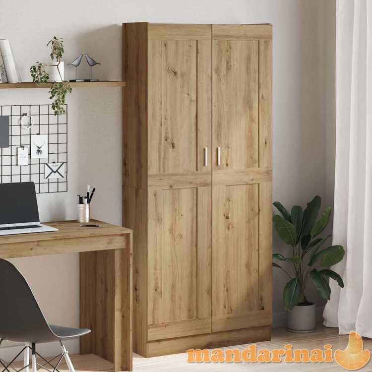 Highboard artisan ąžuolas 82,5x30,5x185 cm inžinerinė mediena