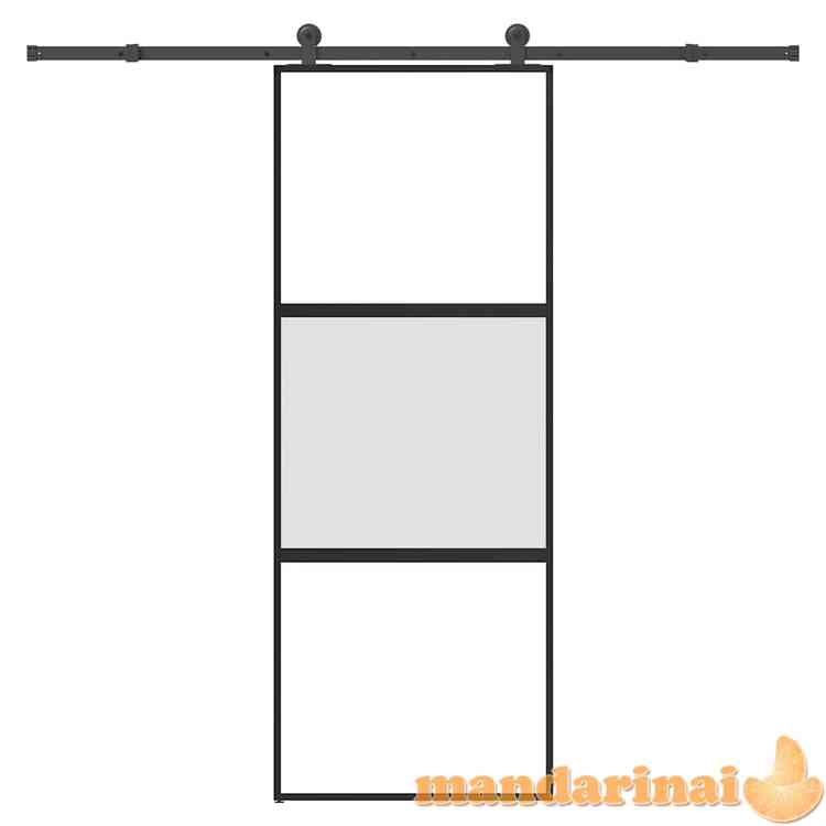 Stumdomos durys su įrangos rinkiniu, 76x205cm