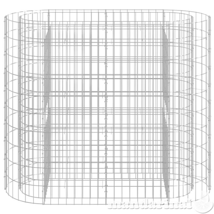 Gabiono lovelis, 120x50x100cm, galvanizuota geležis, aukštas