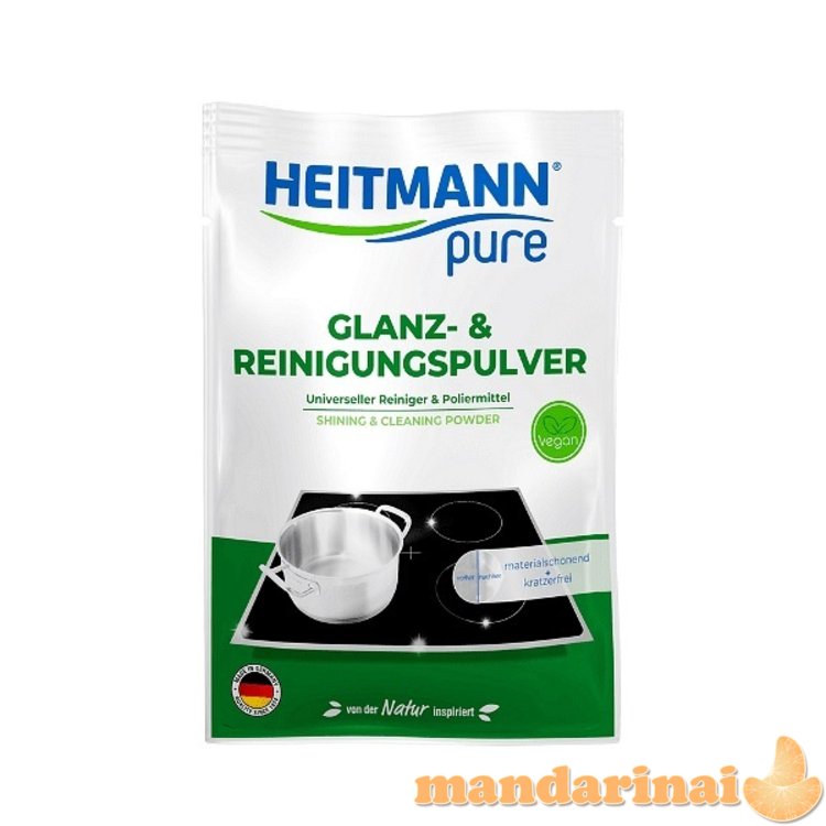 HEITMANN PURE valymo ir poliravimo milteliai 30g