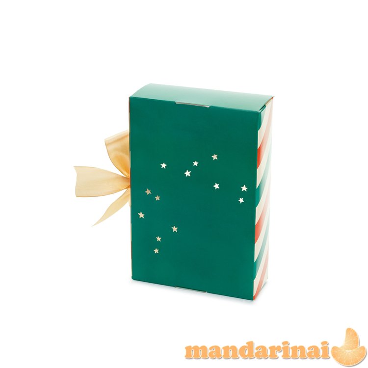 Gift box Santa, 6x22.5x15 cm, mix