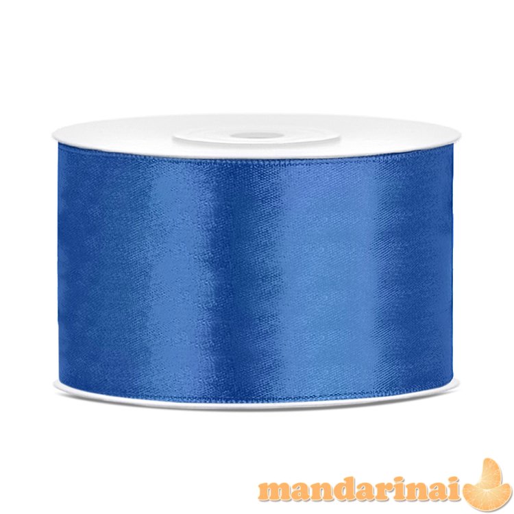 Satin Ribbon, royal blue, 38mm/25m