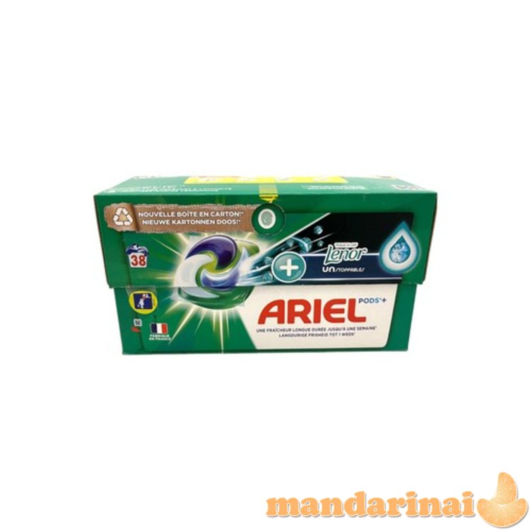 ARIEL 3-in-1 kapsulės 38 vnt Lenor skalbiniams 957.6 g