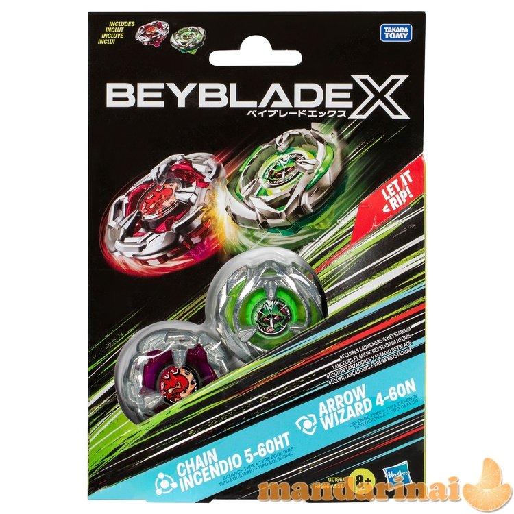 BEYBLADE X Dviguba pakuotė „Beyblade X“