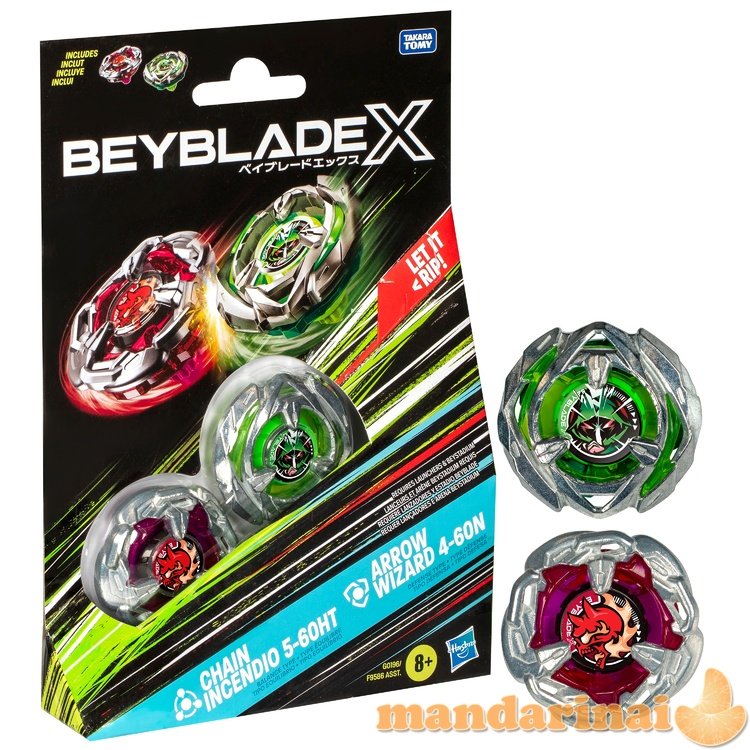 BEYBLADE X Dviguba pakuotė „Beyblade X“