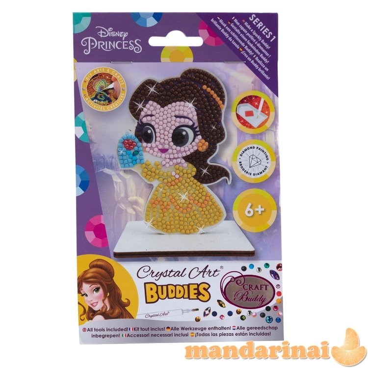 DISNEY PRINCESS CRYSTAL ART Figūrėlė „Bela“