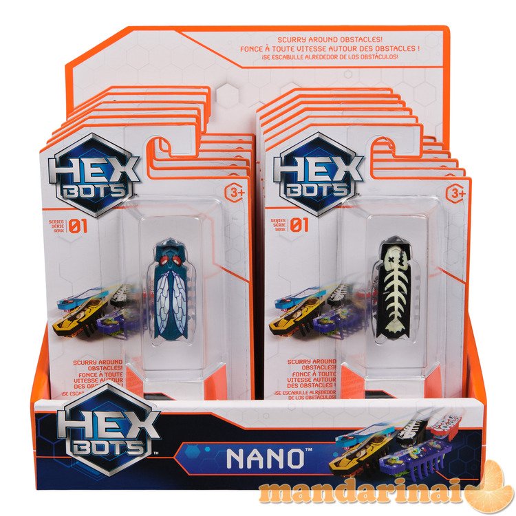 HEX BOTS Interaktyvus nano gyvis