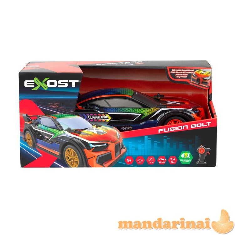 EXOST Radijo bangomis valdomas automobilis „Fusion Bolt“, 1:14