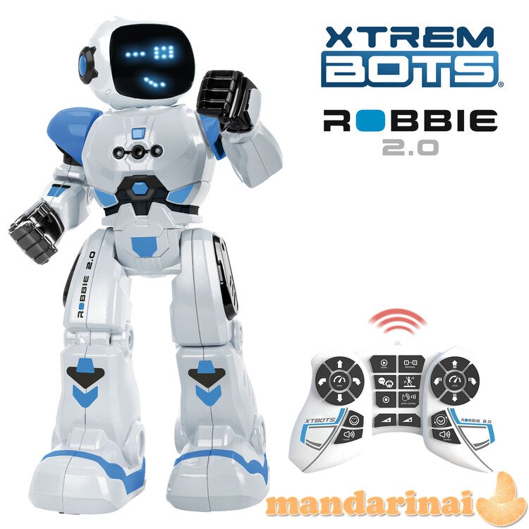 XTREM BOTS Robotas ROBBIE 2.0