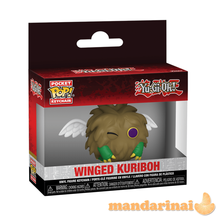 FUNKO POP! Raktų pakabutis: Yu-Gi-Oh - Winged Kuriboh