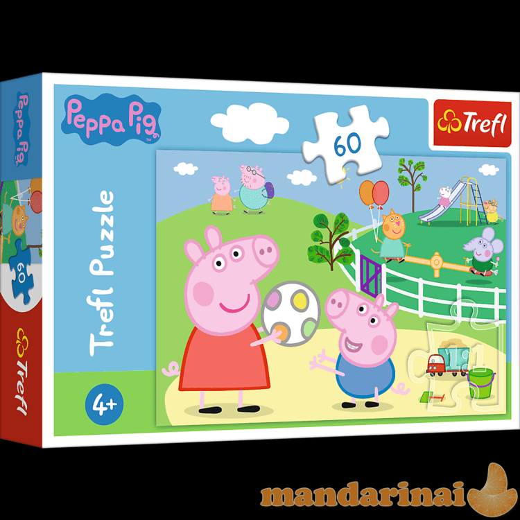 TREFL PEPPA PIG Dėlionė „Kiaulytė Pepa“ 60 det.