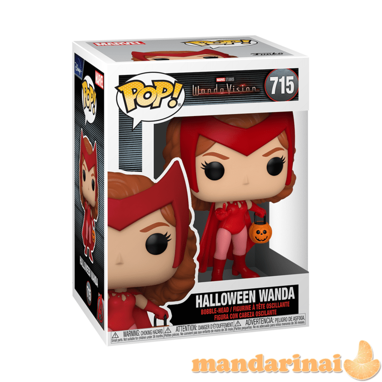 FUNKO POP! Vinilinė figūrėlė: WandaVision - Halloween Wanda, 10,5 cm