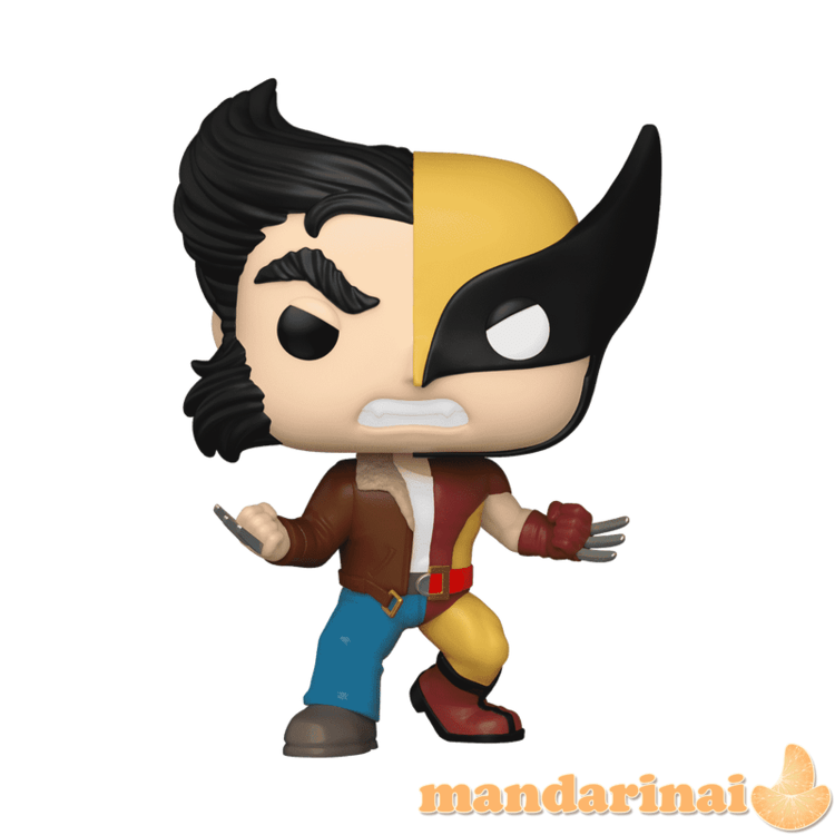 FUNKO POP! Vinilinė figūrėlė: Marvel - Wolverine / Logan (Split)