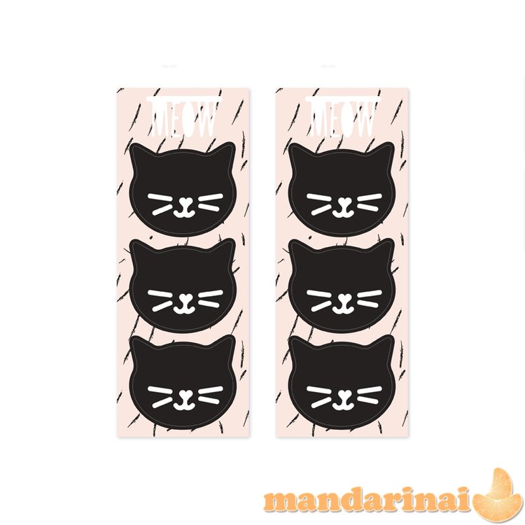 Treat bags Cat, 8x18x6cm (1 pkt / 6 pc.)