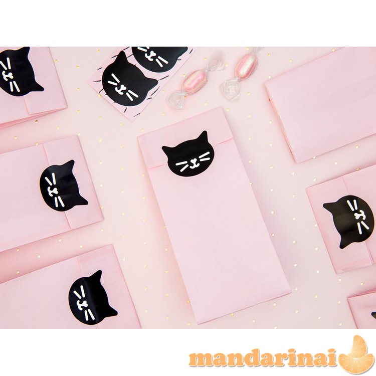 Treat bags Cat, 8x18x6cm (1 pkt / 6 pc.)