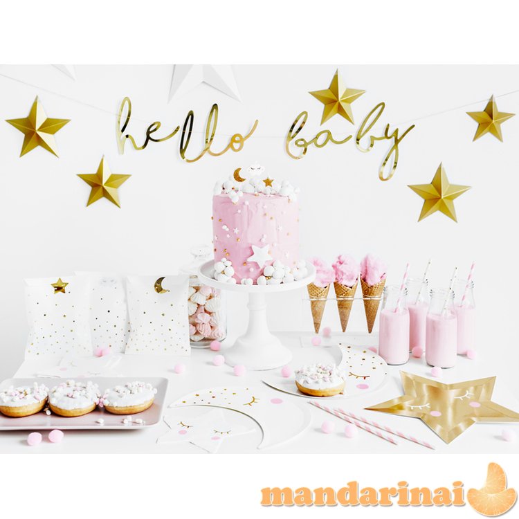 Birthday candles Little Star, mix, 2-3cm (1 pkt / 5 pc.)